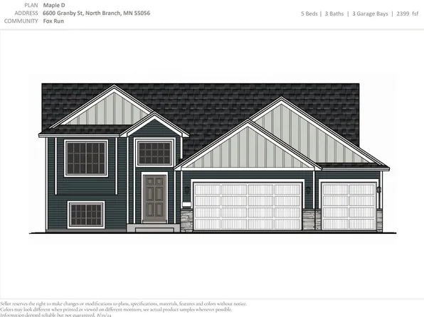 6600 Granby St, North Branch, MN 55056