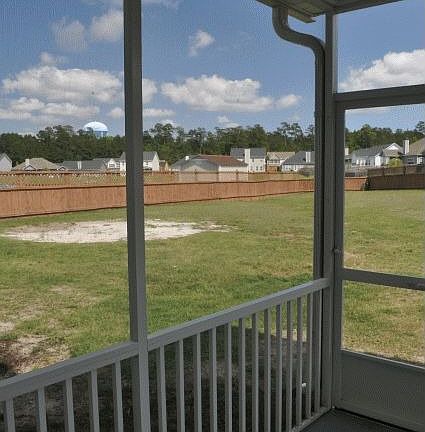 Screened Porch & Back Yard