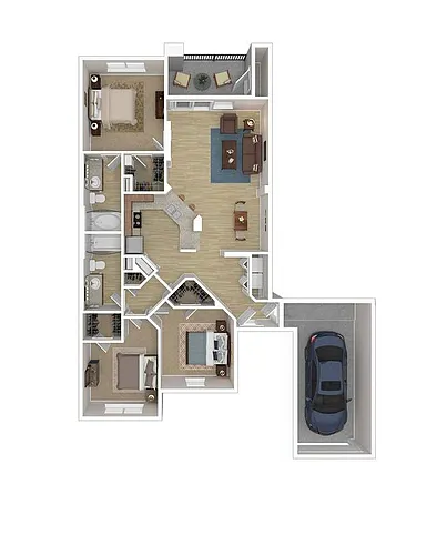 Floor plan C1 G