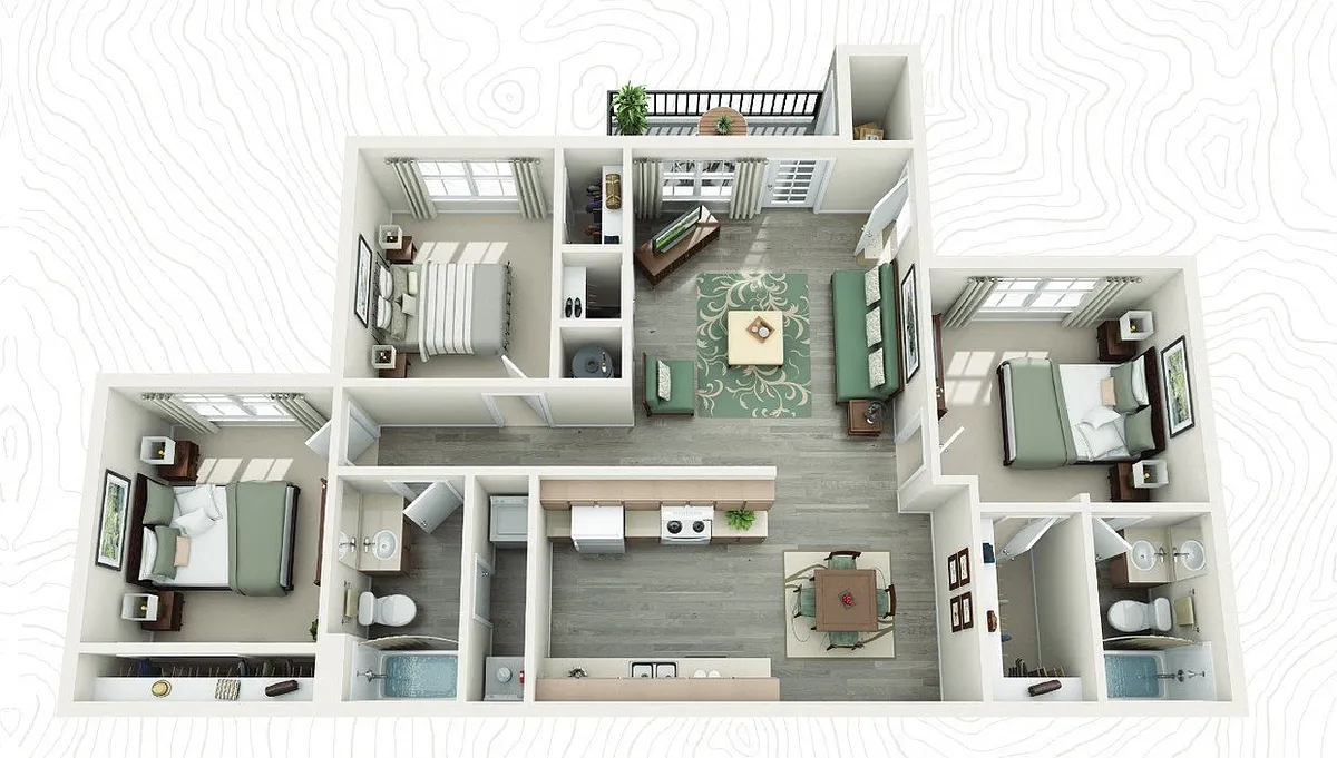 Floor plan C