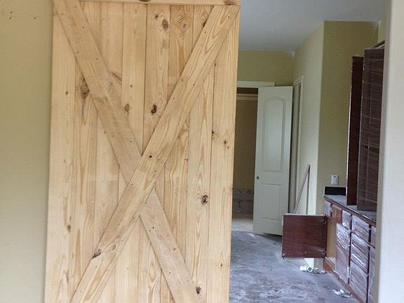 Custom heavy barn doors