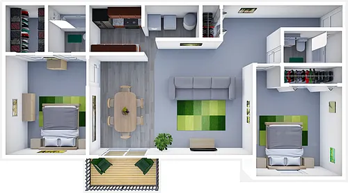 Floor plan Evergreen