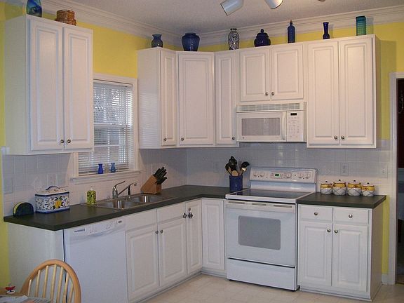 Bright sunny kitchen