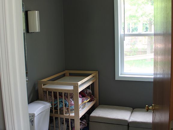 Lower-level bathroom