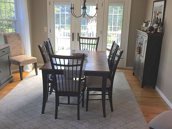 Dining room & French doors