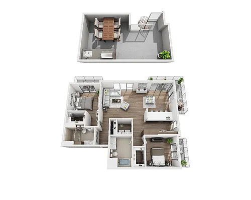 Floor plan B2F Penthouse