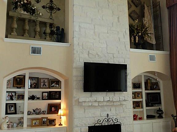 Built ins in Living area