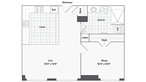 Floor plan Augusta