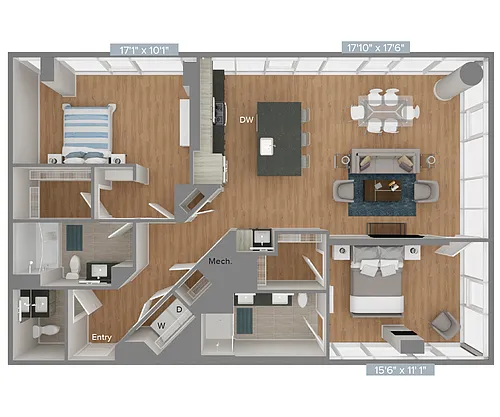 Floor plan B9-1403sf-S