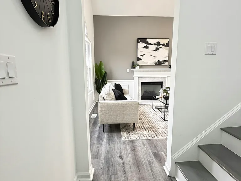 Staged for photos