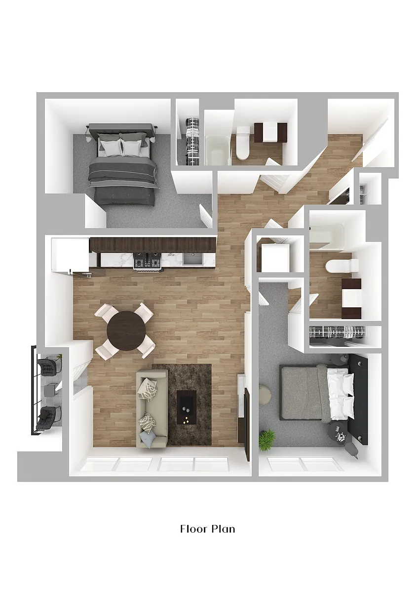 Floor plan B2h