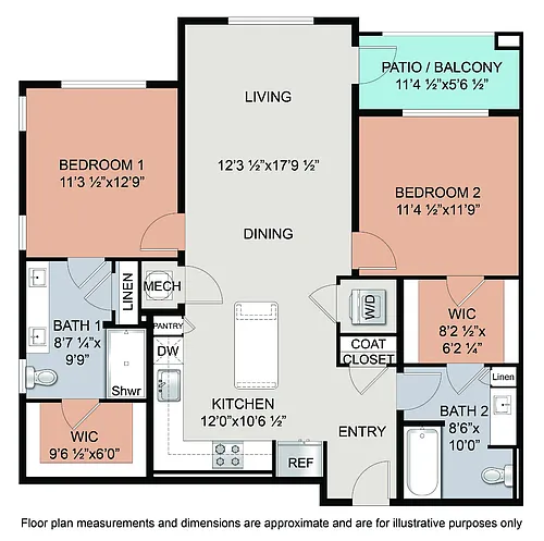 Floor plan B1