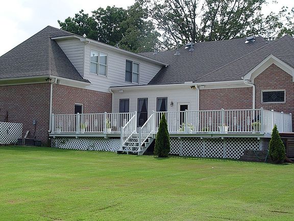 Back patio area