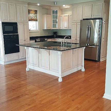 Large kitchen island