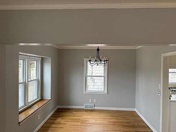 Dining room, while standing in living room.