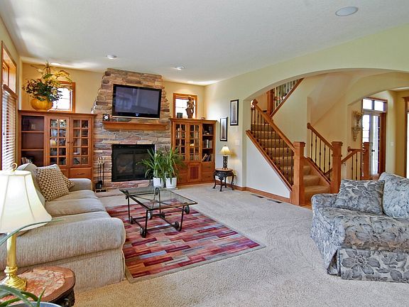 Open great room on main level