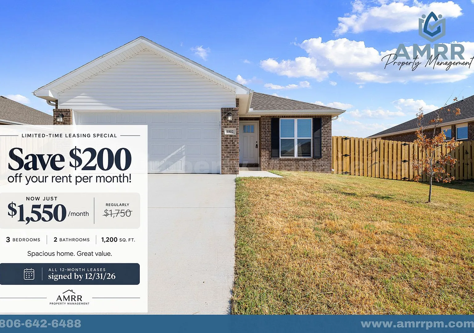 Move In Special: Save $200 Off On Rent Per Month — Photo 1