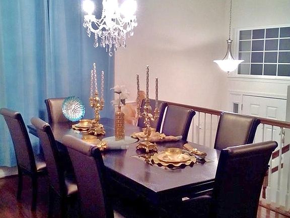 Formal dining area