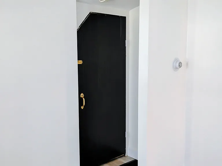 Cellar Door and thermostat for FHA furnace.