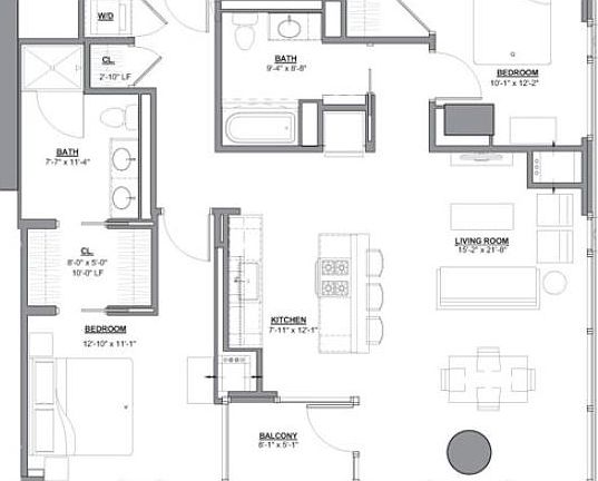 4th image of 1207 N Lasalle St #705
