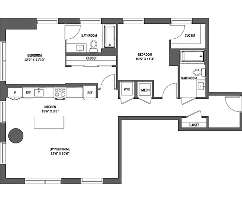 Floor plan The Price