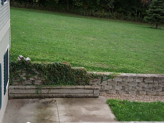 Lower patio