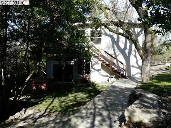 Backyard with Hot Tub