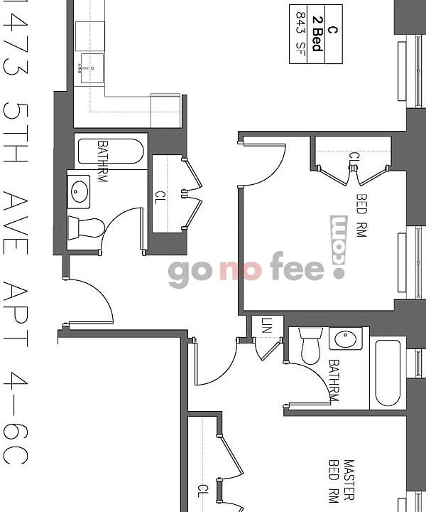 1st image of 1473 5th Ave APT 6C