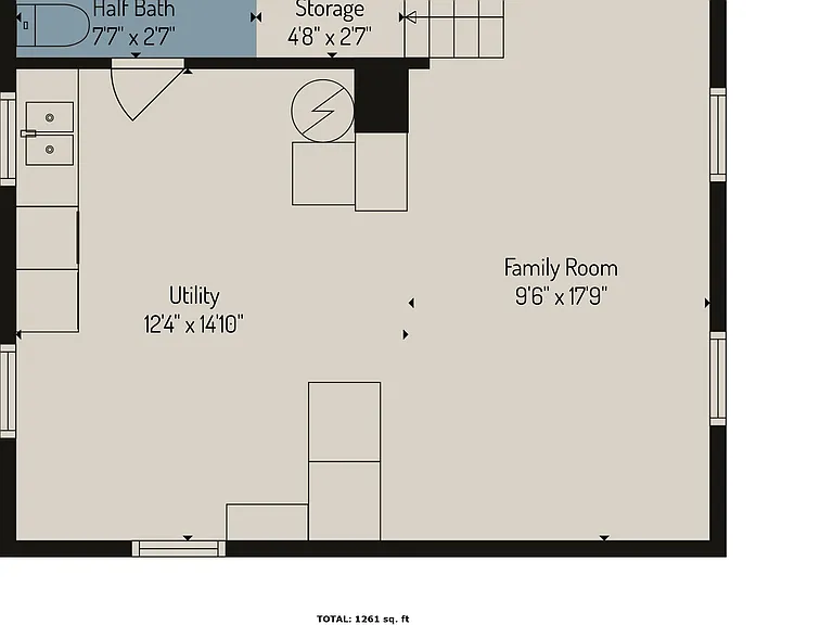 Floor Plan: Lower Level