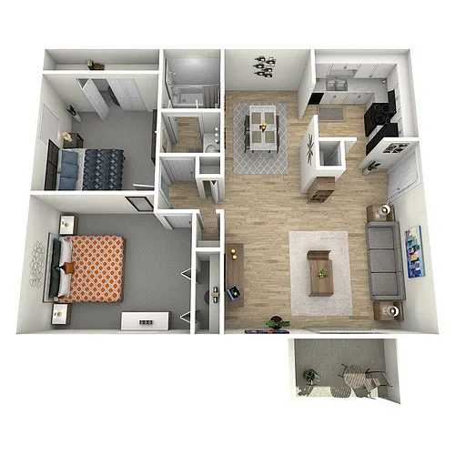 Floor plan The Moonstone