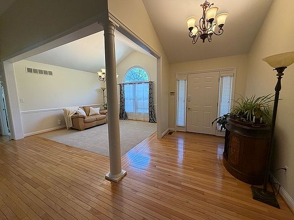 Front entry & Dining Room