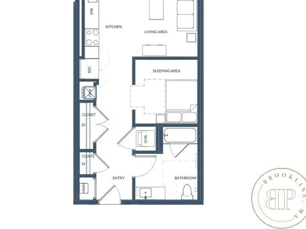 134 Babcock St #305, Brookline, MA 02446