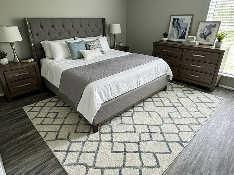 furnished bedroom