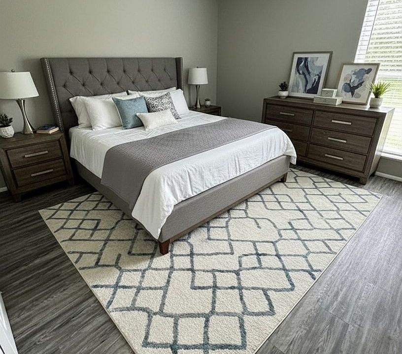 furnished bedroom