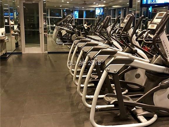 A fully equipped cardio room will get your heart pumping bef