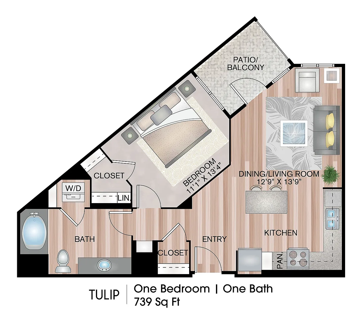 Floor plan Tulip