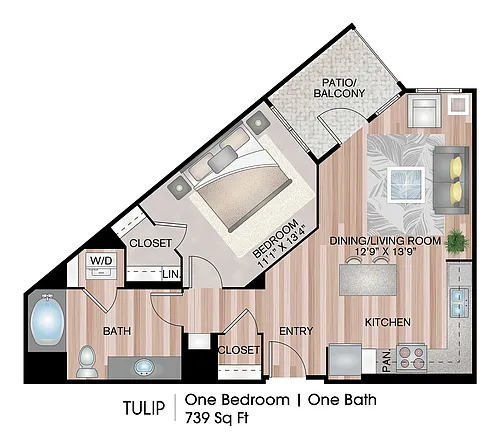 Floor plan Tulip