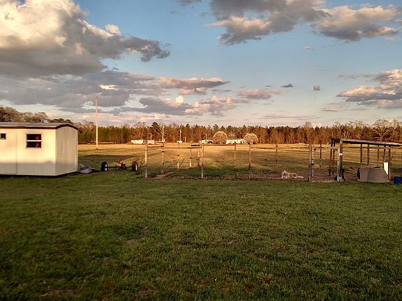 back yard and view of field