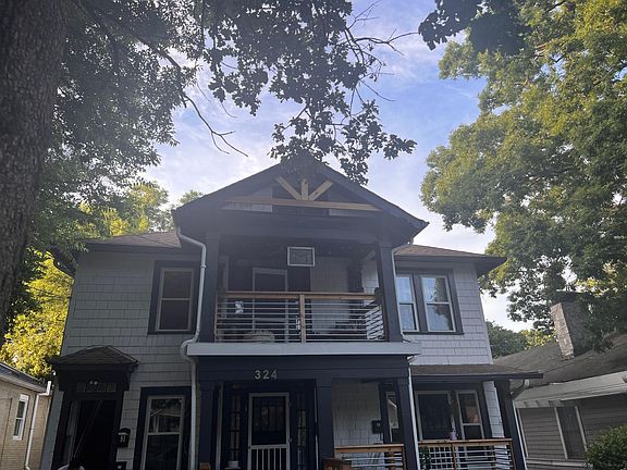 This apartment has top floor balcony!