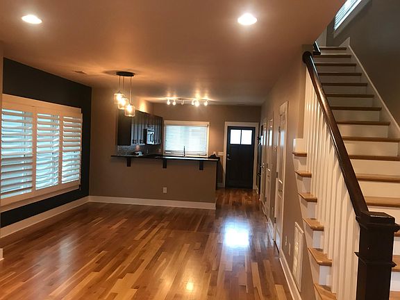 Den, View to Kitchen