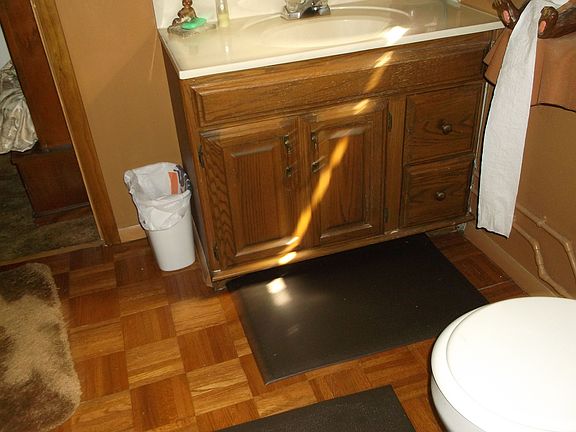 front end of bath