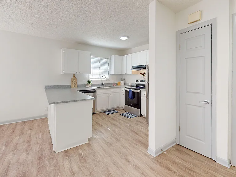 Experience the charm of this contemporary kitchen, designed for modern living.
