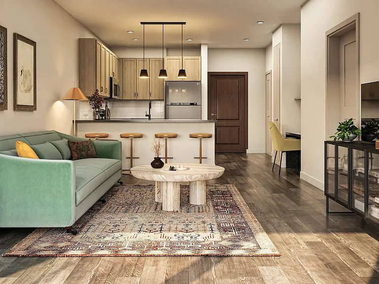 Living Area Rendering