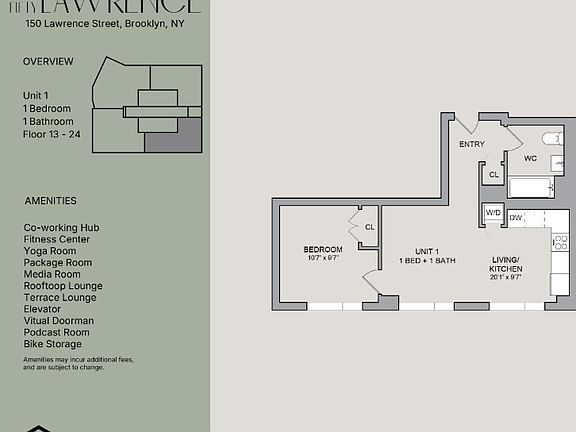 2nd image of 150 Lawrence St #1341