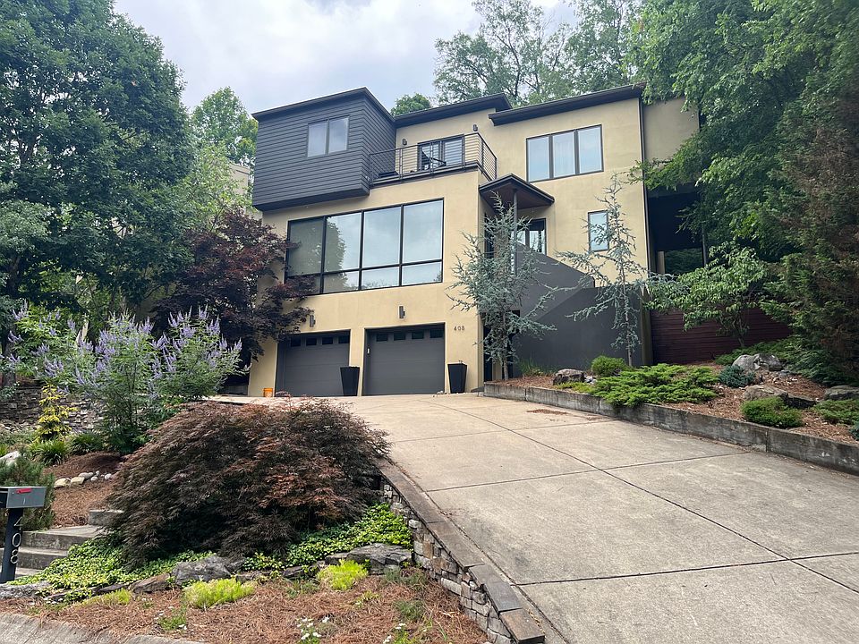 View of front of the house from the street