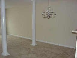 Dining Room With largeRound Piliar