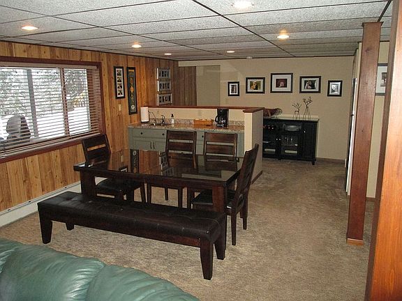 Lower level open concept