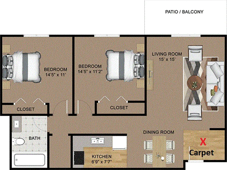 The Pointe on Fleur Apartments — Photo 8