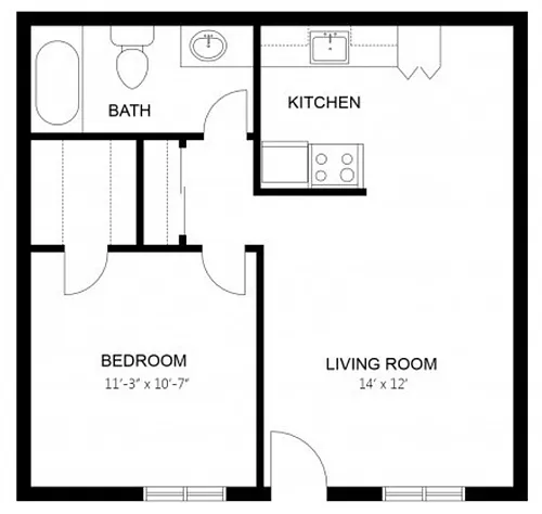 Floor plan A1