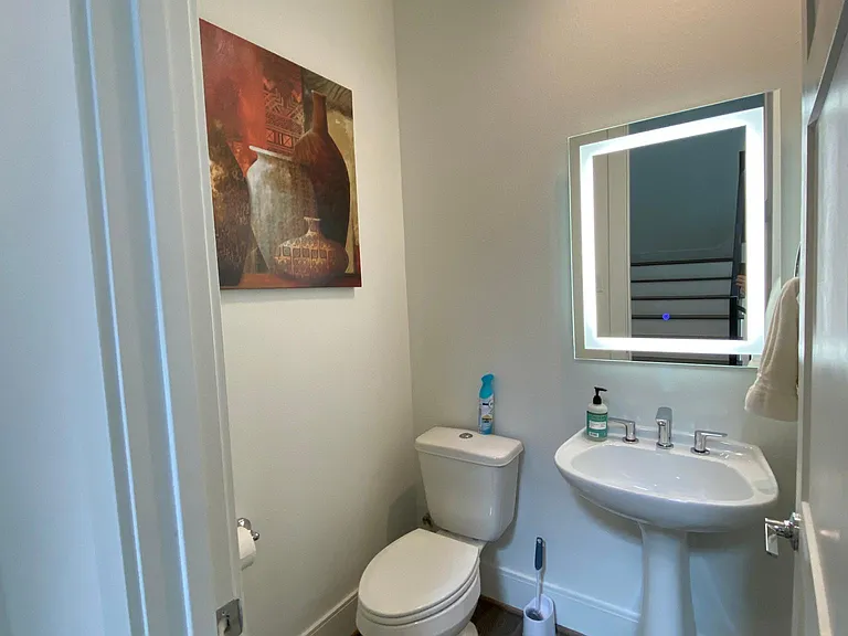 2nd floor powder room
